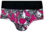Brief+ Harness - Bowtie Zebra