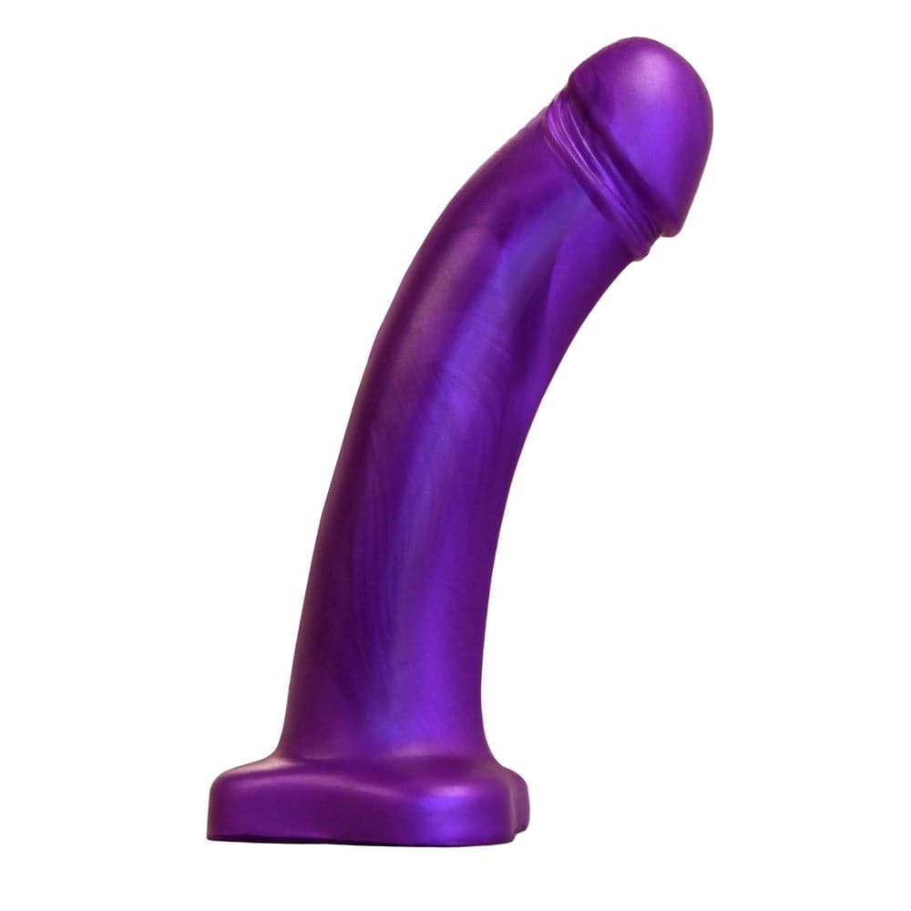 Classic Purple Boxer+ Harness and 7" Violet Pearl Dildo - PACKAGE DEAL