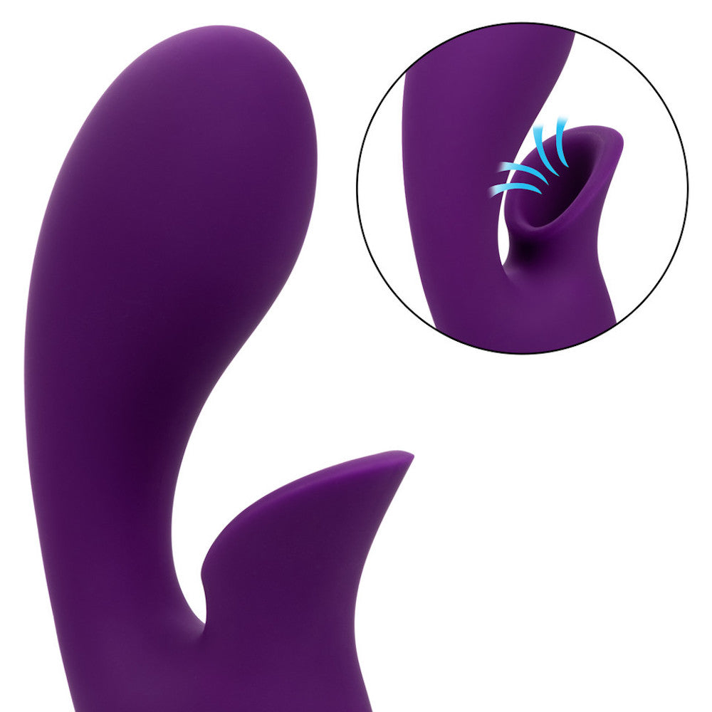 Huntington Beach Heartbreaker Suction Dual Stimulation G-Spot Vibe