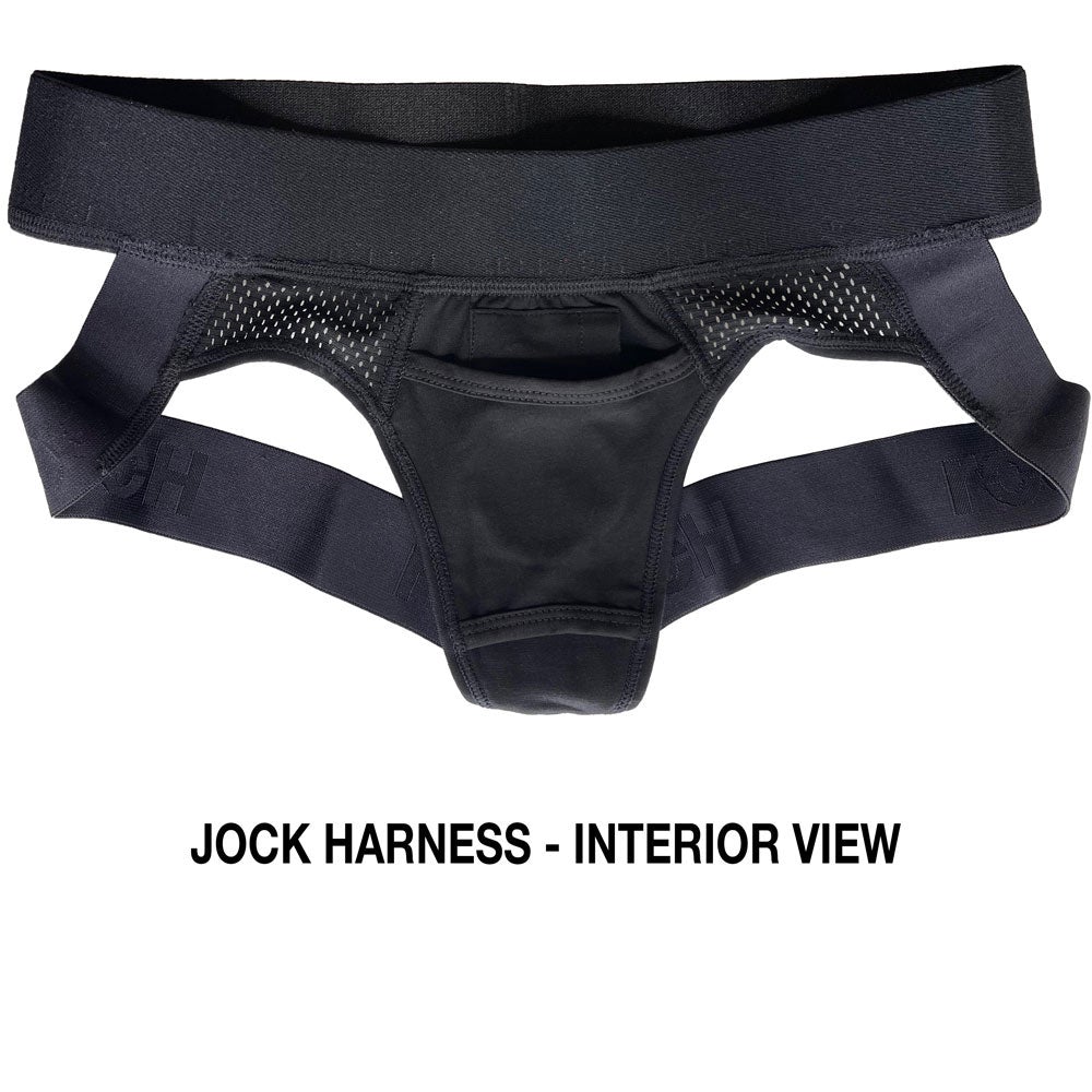 Jock Harness - Black & Red - RodeoH