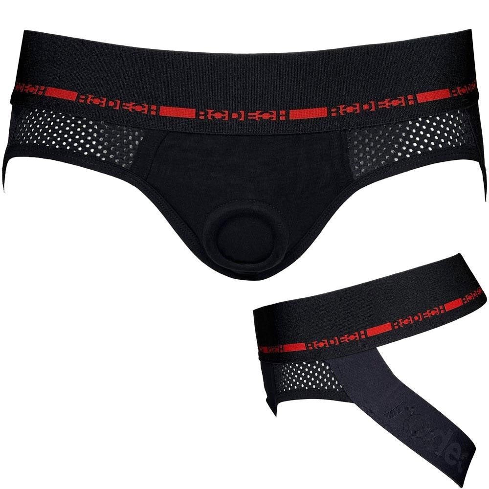 Jock Harness - Black & Red - RodeoH