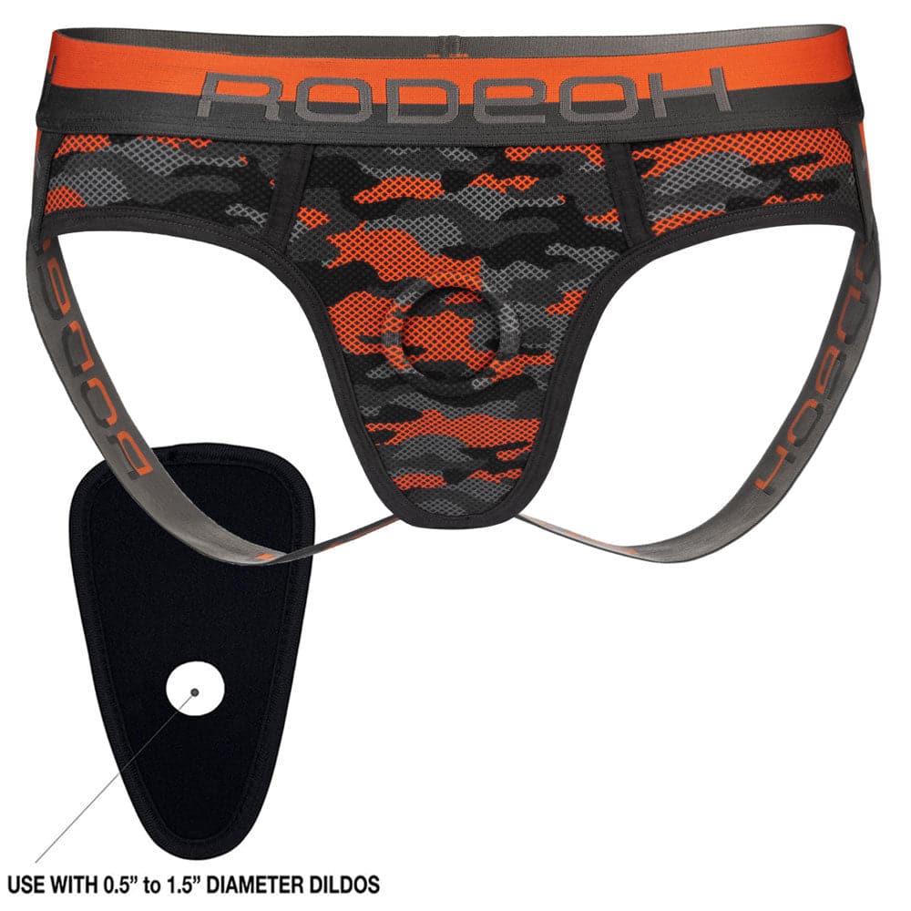 Jock Harness - Orange Camo - RodeoH