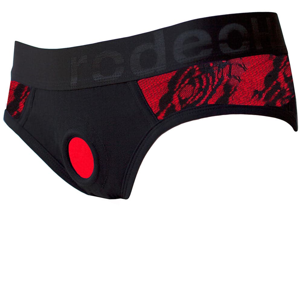 Panty Harness - Black & Red - RodeoH