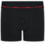 Black boxer haress by RodeoH with red logo waistband