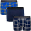 Cool Plaid Classic Boxer Packing Underwear 3 Pack 