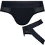 Shift Jock Underwear - Solid Black - Plus Size - RodeoH