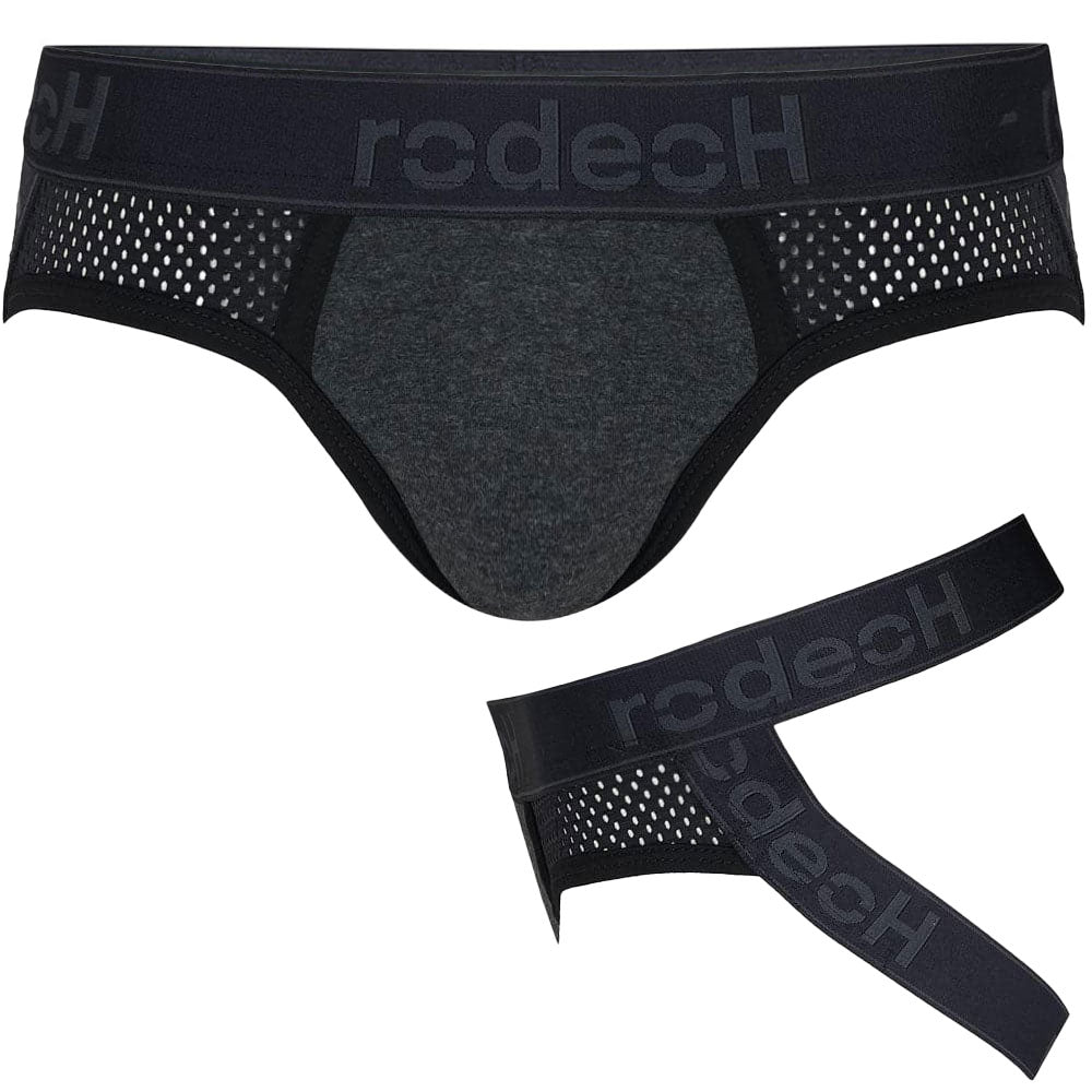 Shift Jock Packer Underwear - Dark Gray Marle - RodeoH