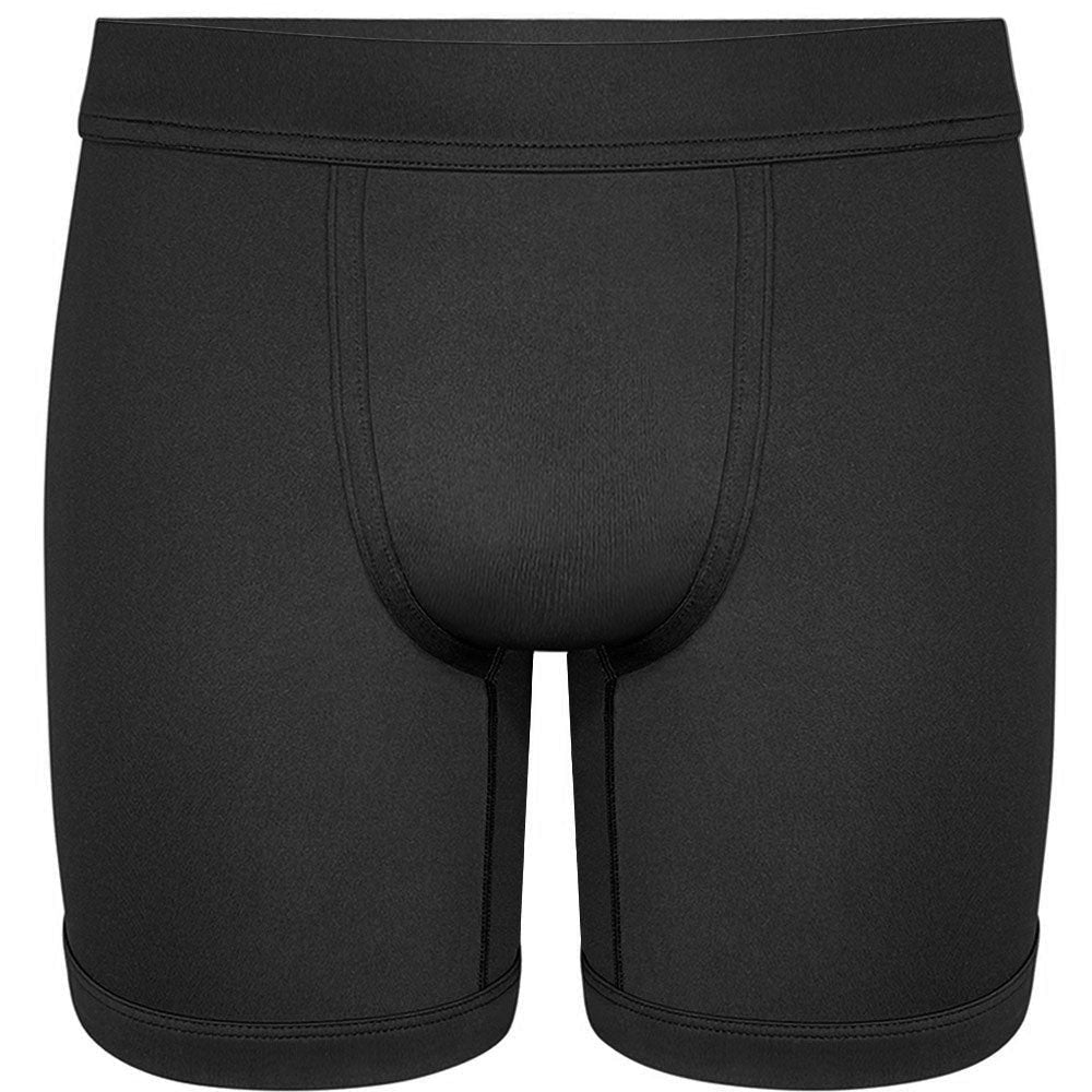 Luxe Shift 6" Boxer Sport/Swimming Trunk - Black