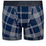 rodeoh shift 6 inch underwear blue gray plaid