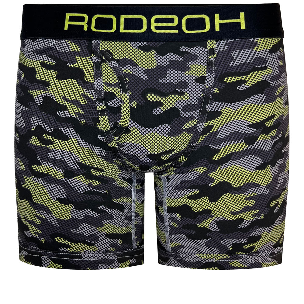 rodeoh shift boxer underwear green camo