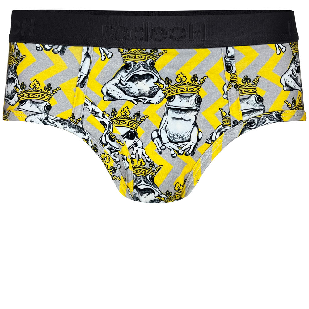 Shift Brief Packer Underwear - Funky Frogs