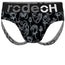 Shift Jock Underwear - Hearts & Roses - Black - RodeoH