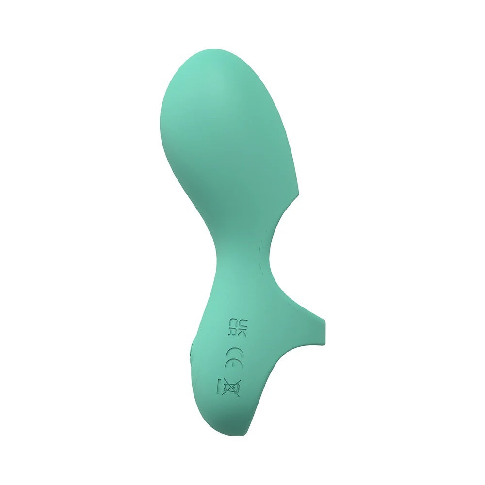 Shots Loveline Joy Silicone 10 Speed Finger Vibe Green