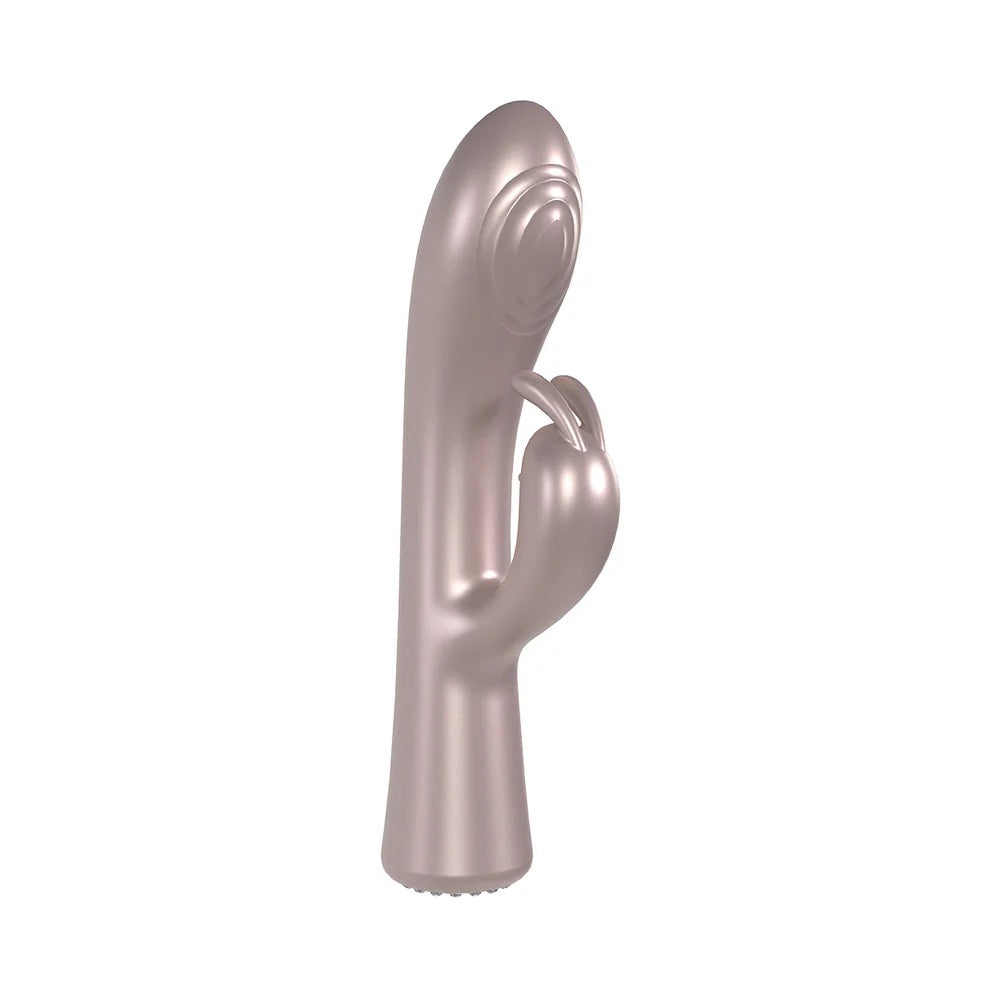 La Perla I Rechargeable 10 Speed Silicone Rabbit - Pearl Pink