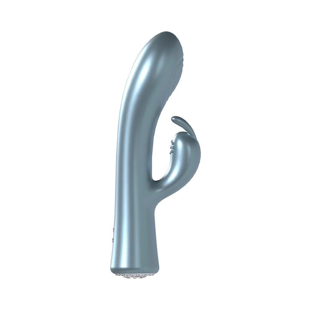 La Perla I Rechargeable 10 Speed Silicone Rabbit - Pearl Blue