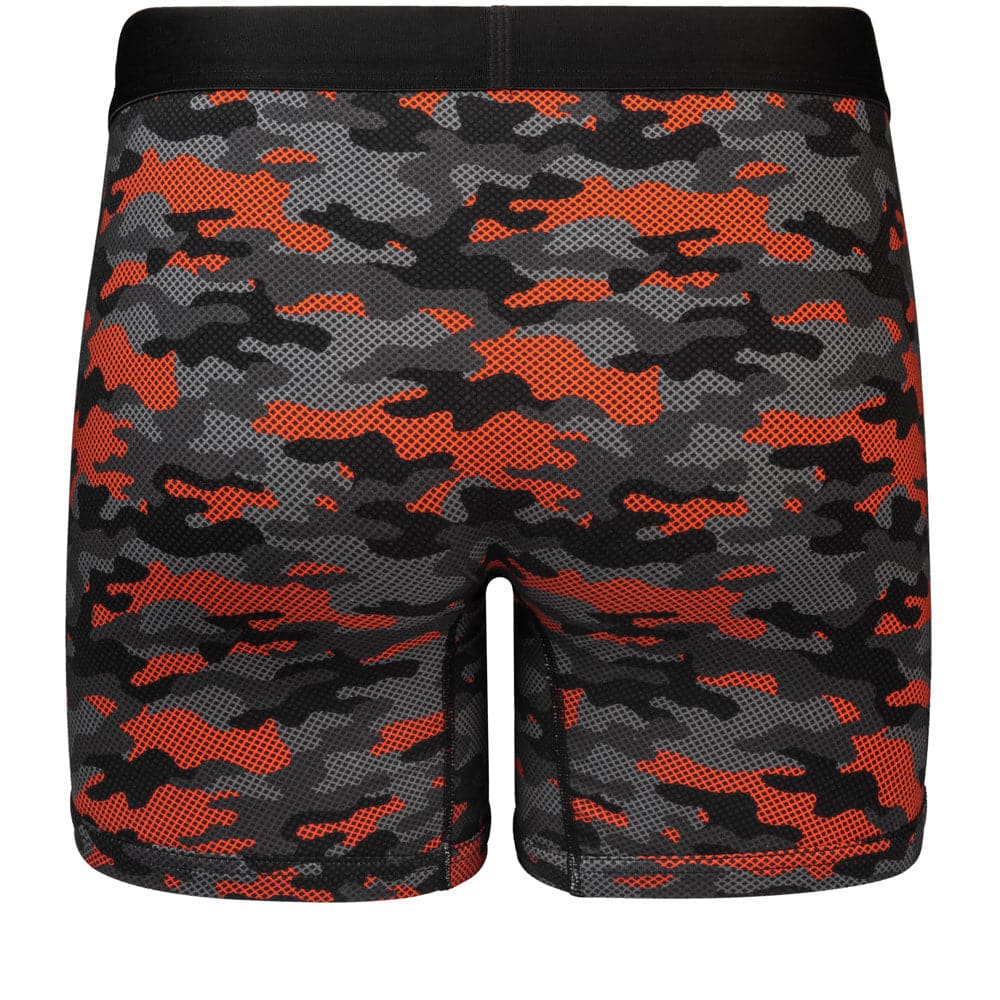 6" Top Loading Boxer Packing Underwear - Orange Camo - RodeoH