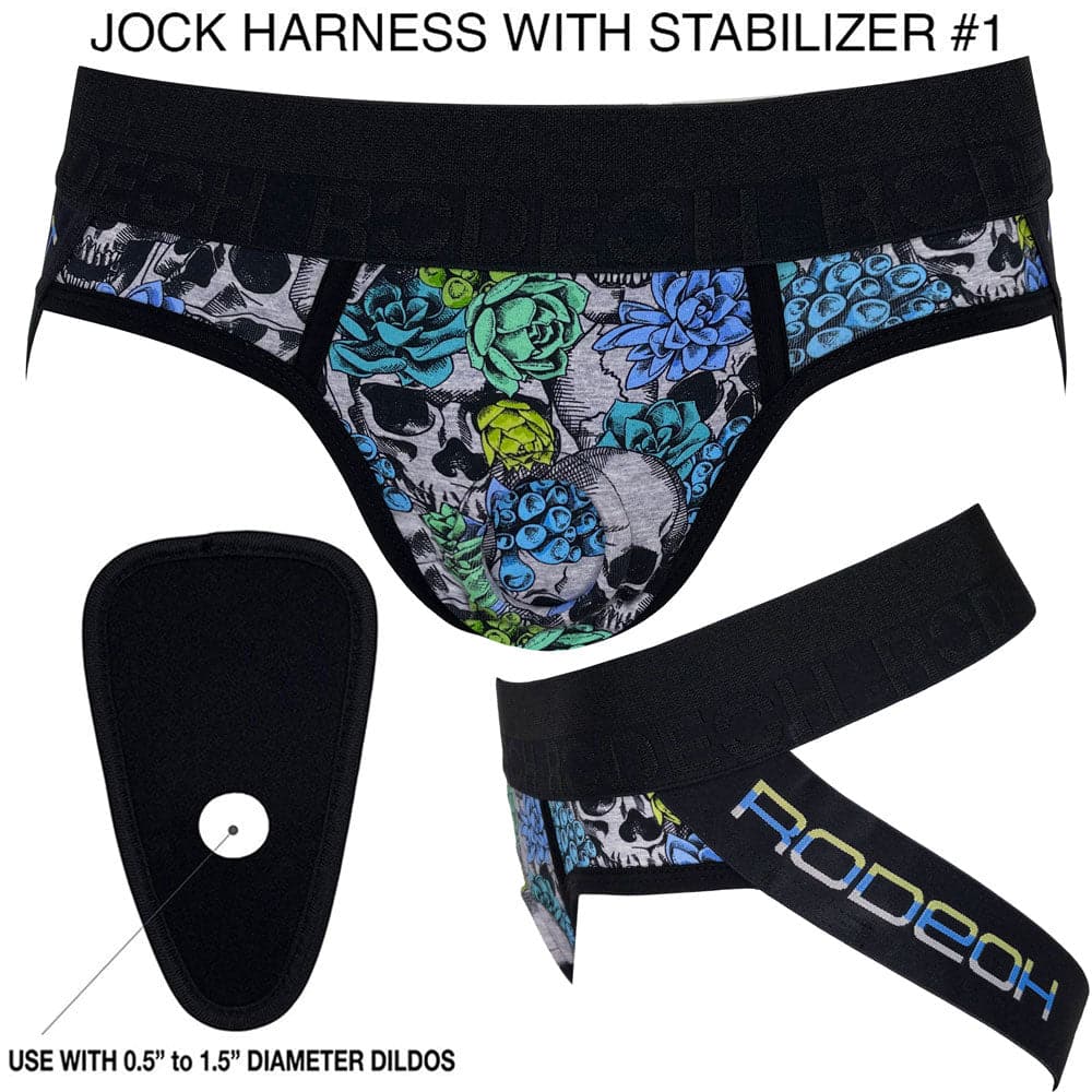Jock O-Ring Underwear Succulent Skulls - RodeoHs