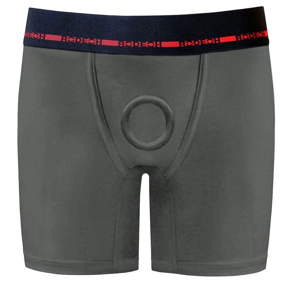 rodeoh rise boxer harness gray